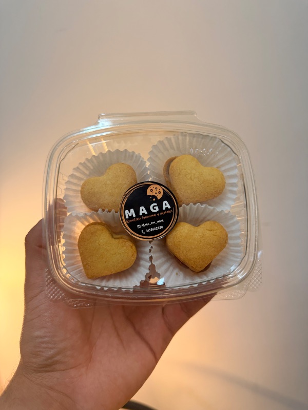 Cajita de alfajor x12 saludables 