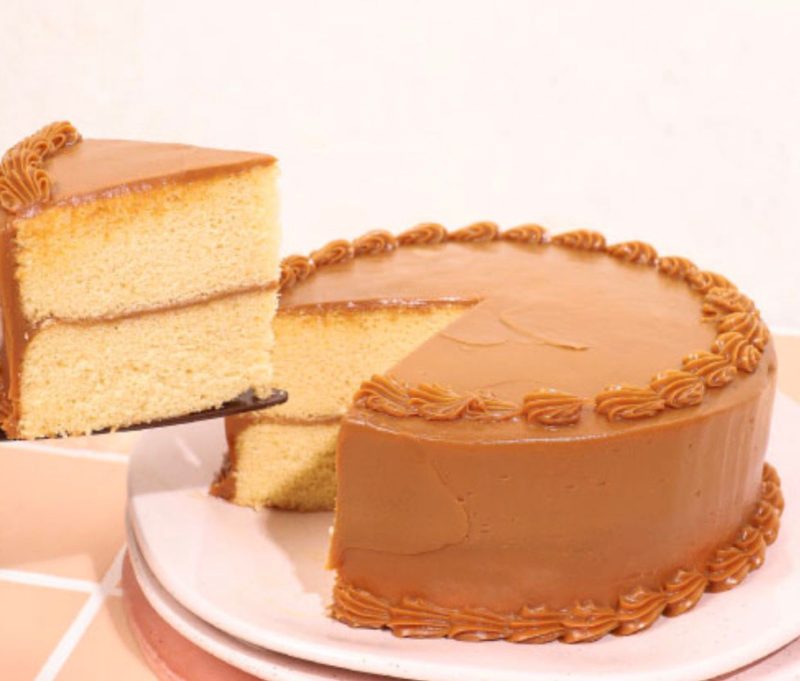 Porción de torta Maria Luisa