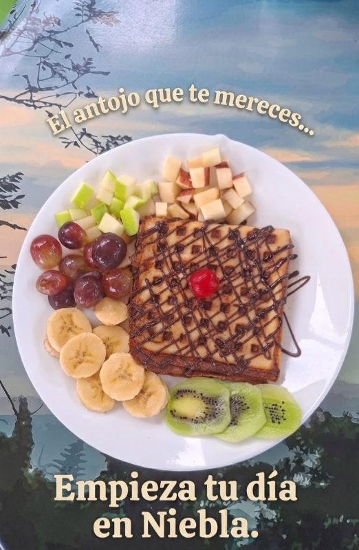 Desayuno waffles